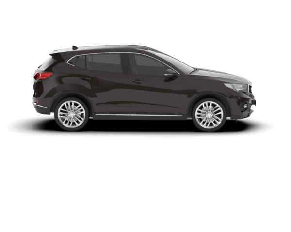 araba yan görünümü beyaz üzerinde izole