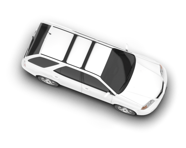 beyaz arka planlı modern araba 3 boyutlu görüntüleme