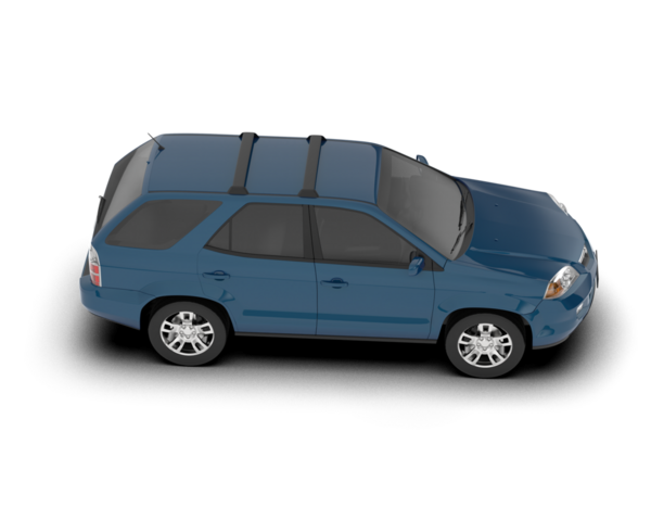 araba beyaz arkaplanda izole edildi