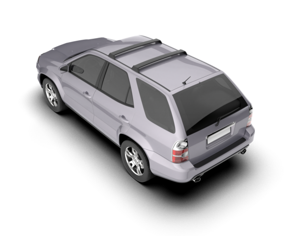 araba beyaz arkaplanda izole edildi