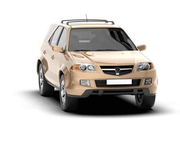 SUV vagonu arka planda izole edildi