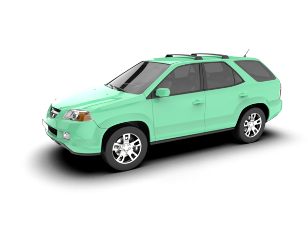 araba beyazda izole edildi