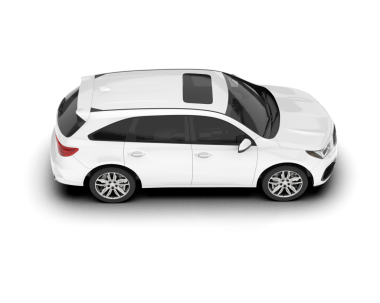 Siyah arka planı olan beyaz araba.