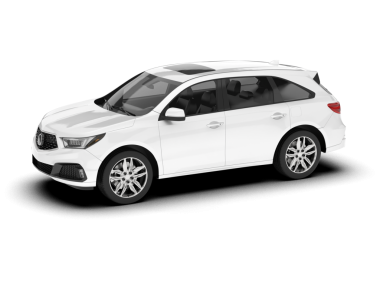 Beyaz arka planı ve çizgileri olan beyaz bir araba.