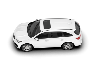 modern kompakt araba beyaz arkaplanda izole edildi