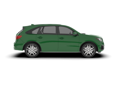 araba sedan izole vektör çizimi.