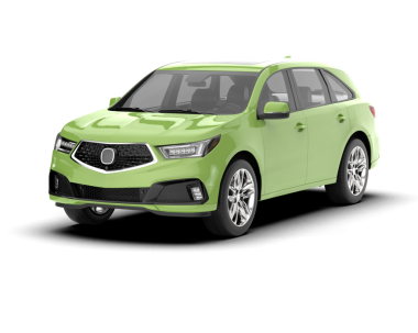 Yeşil sedan araba beyaz arka planda izole edilmiş. 3d illüstrasyon