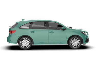 Gerçekçi bir araba. 3d oluşturma