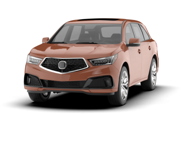 Modern araba arka planda izole edilmiş. 3d oluşturma -