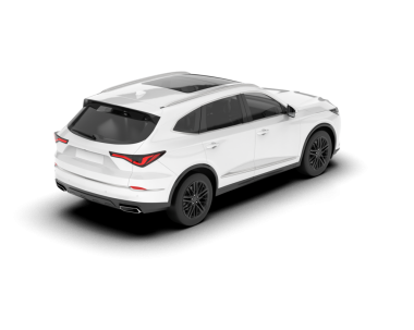 modern beyaz araba beyaz arka plan üzerinde izole.