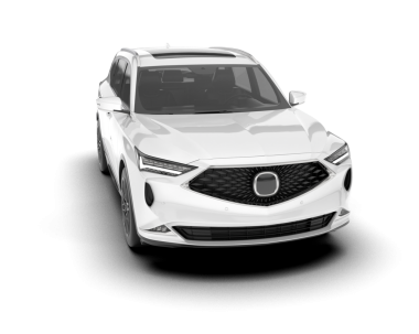 modern araba beyaz arka planda izole edilmiş