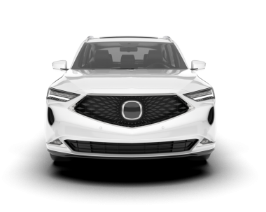 Modern araba arka planda izole edilmiş. 3D görüntüleme - illüstrasyon