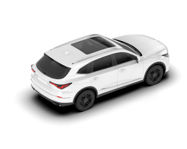 beyaz modern cip - siyah arkaplanda ön görünüm