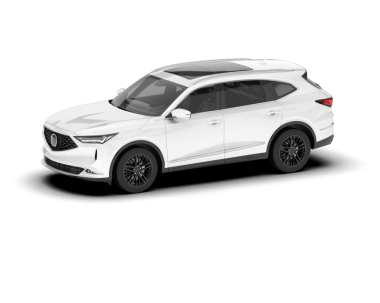 - Araba. Ön manzara. 3d illüstrasyon