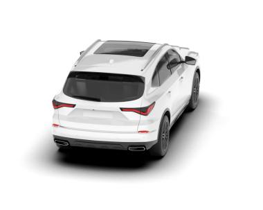 Araba beyaz arka planda izole edilmiş. 3D görüntüleme - illüstrasyon