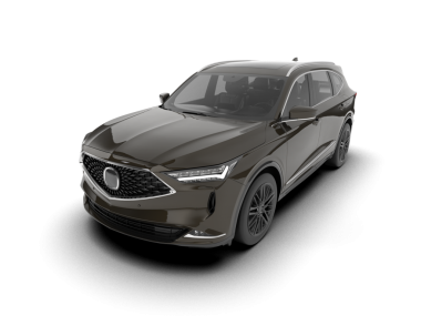 Modern araba arka planda izole edilmiş. 3D görüntüleme - illüstrasyon