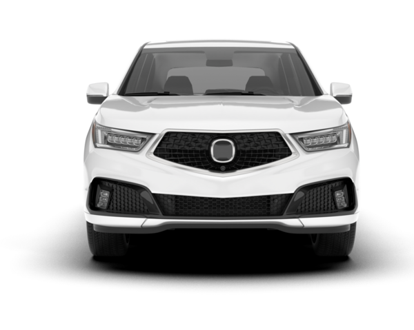 modern araba beyaz arkaplanda izole edildi