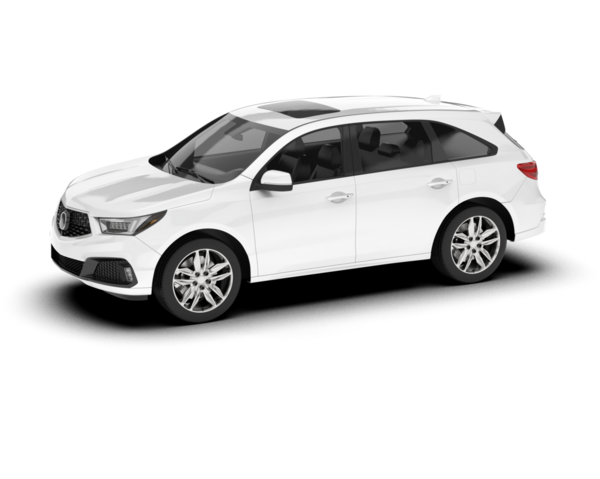 Beyaz arka planı ve çizgileri olan beyaz bir araba.