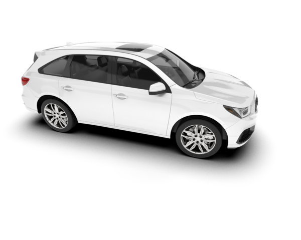 Modern araba. ön görünüm