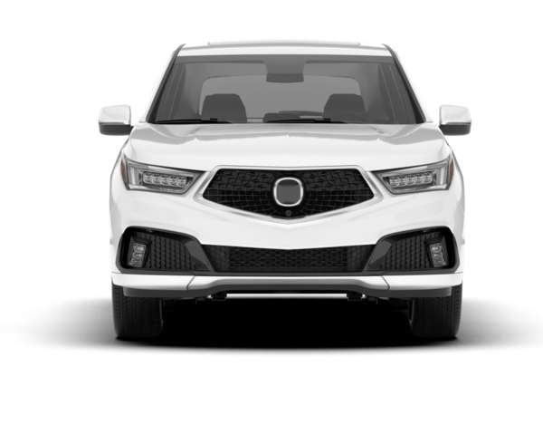 Beyaz arka planda beyaz, modern bir araba. 3d oluşturma