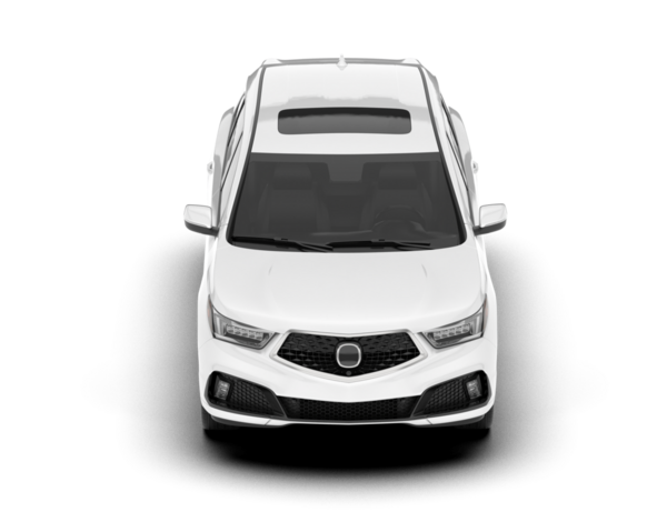 araba beyaz arkaplanda izole edildi