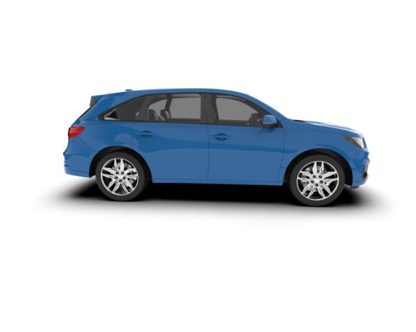 Beyaz arkaplandaki araba