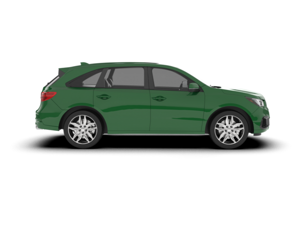 araba sedan izole vektör çizimi.