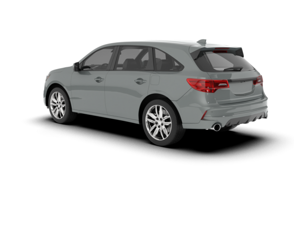 Beyaz arka planda bir araba. yüksek kalite. 3d illüstrasyon