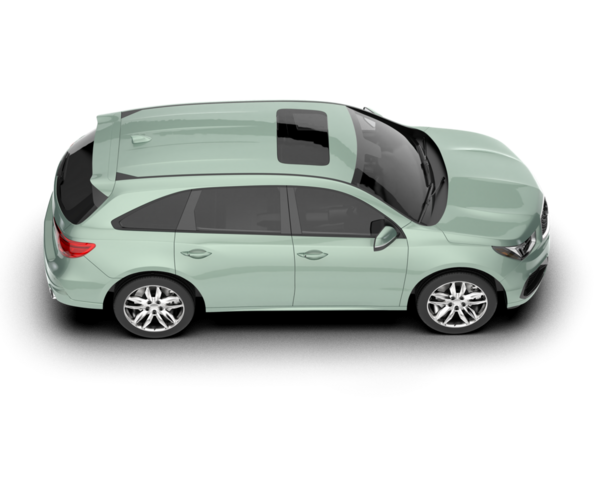 beyaz arkaplanda modern araba