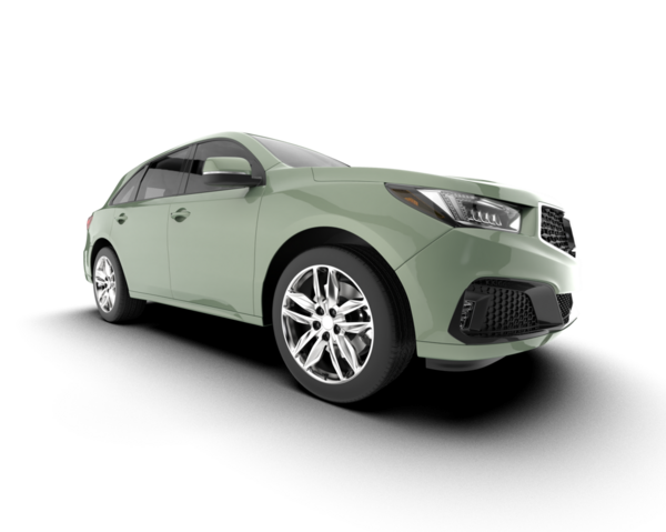 gerçekçi 3 boyutlu araba çizimi