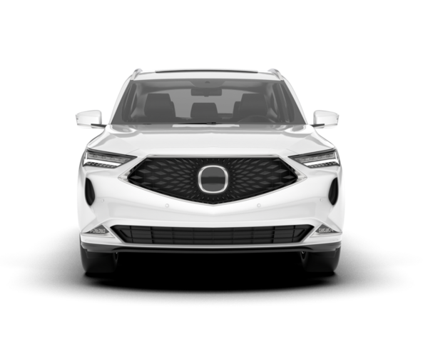 Arka planda izole edilmiş gerçekçi bir SUV aracı. 3d - illüstrasyon