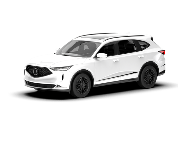 Gerçekçi bir araba. Beyaz arka planda bir araba. 3d oluşturma