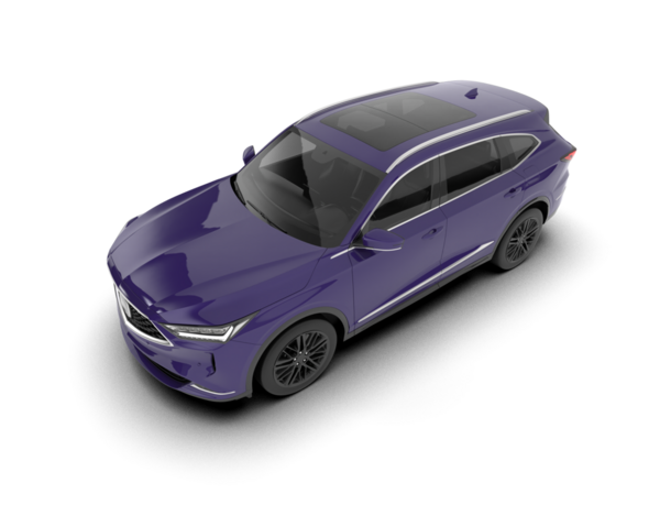 Gerçekçi bir araba. Vektör modeli. 3d illüstrasyon.