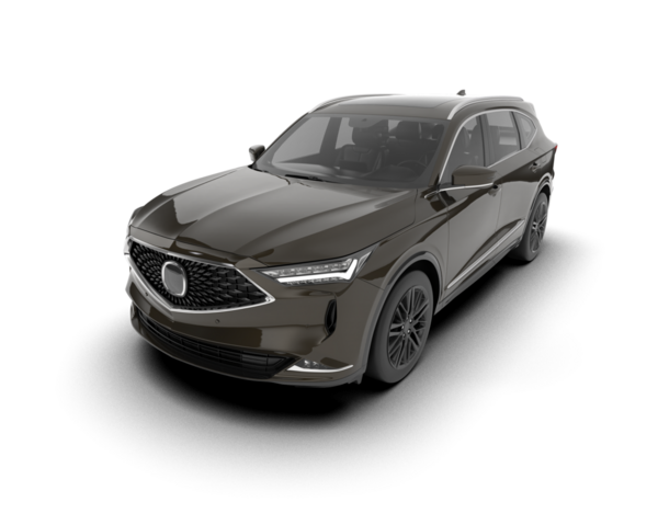 Modern araba arka planda izole edilmiş. 3D görüntüleme - illüstrasyon