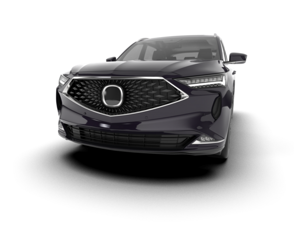 Beyaz arka planda modern premium araba.