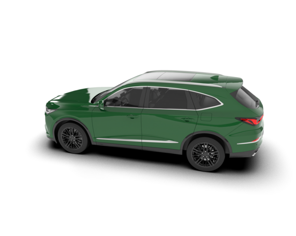 Beyaz arkaplandaki araba