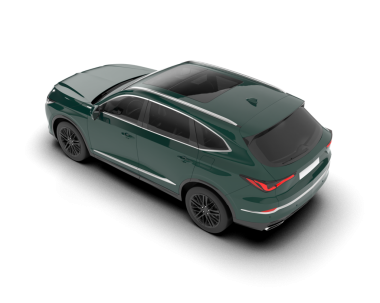 modern araba beyaz arka planda izole edilmiş 3 boyutlu görüntüleme