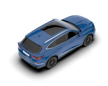 Bir arabanın 3 boyutlu resmi