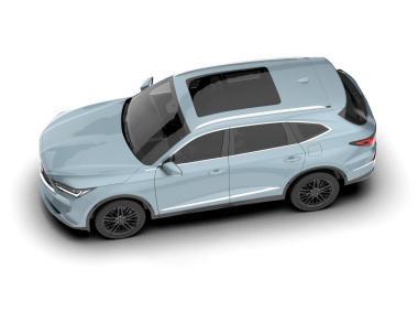 Modern araba vektör illüstrasyonu