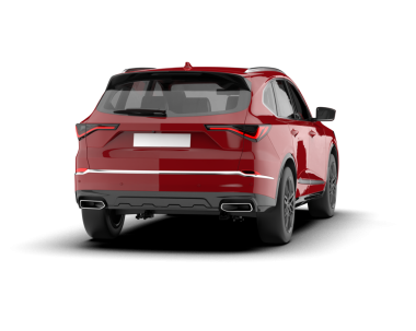 Gri arka planda modern araba