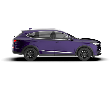 araba yan görünümü, izole vektör