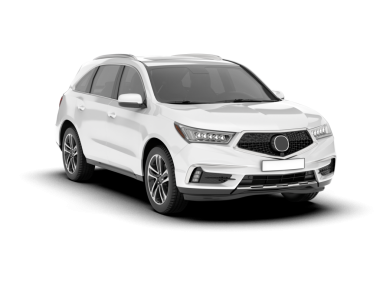 Siyah arka planda lüks bir araba. 3 d