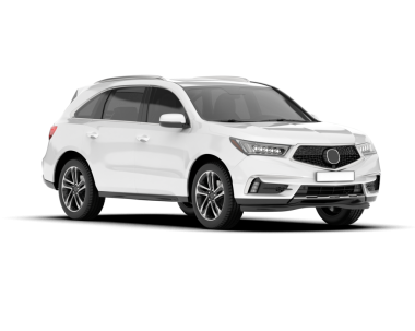 Modern SUV arabası. 3d oluşturma