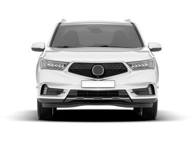 Modern kompakt araba. vektör ön görünümü