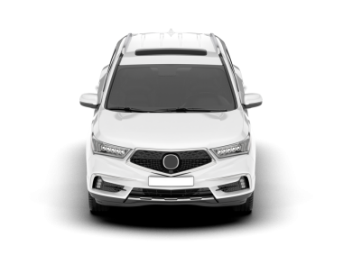 beyaz arkaplanda modern araba