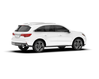 Araba beyaz arka planda izole edilmiş. 3d illüstrasyon.