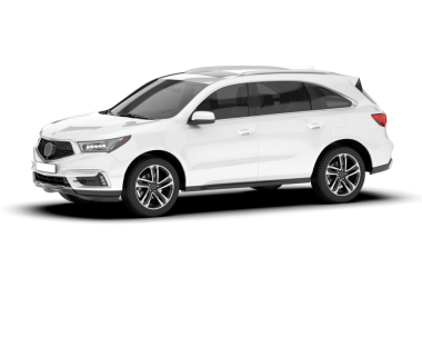 Beyaz arka planda modern bir araba. 3d oluşturma