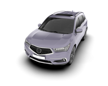 Modern lüks araba izole edilmiş. 3 Boyutlu Hazırlama