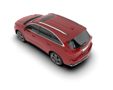 gerçekçi 3 boyutlu sedan araba çizimi