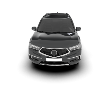 Beyaz arka planda bir araba. Vektör illüstrasyonu